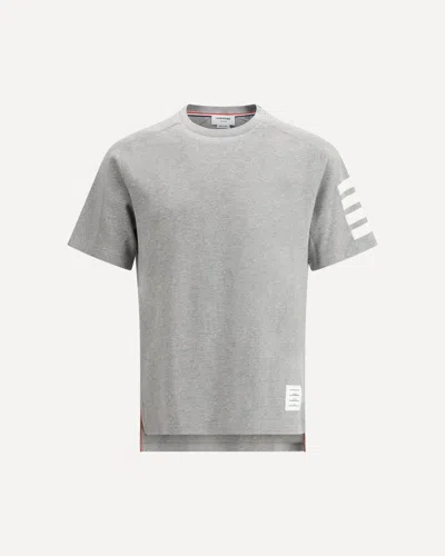THOM BROWNE T-SHIRT HORIZONTAL BANDS