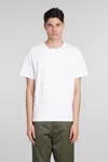 Thom Browne Relaxed-fit Short-sleeved T-shirt In White