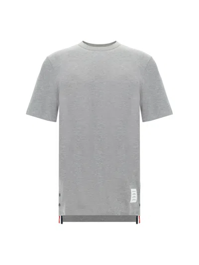 Thom Browne Cotton T-shirt In Gray