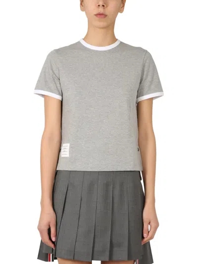 Thom Browne T-shirt In Gray