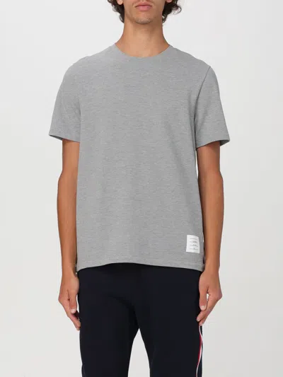 THOM BROWNE T-SHIRT THOM BROWNE MEN COLOR GREY,F71713020