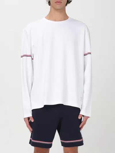 THOM BROWNE T-SHIRT THOM BROWNE MEN COLOR WHITE,G49621001