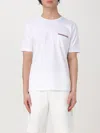 Thom Browne Rwb Pocket T-shirt In White