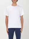 Thom Browne Jersey Relaxed Side Slit Tee Clothing In Weiss