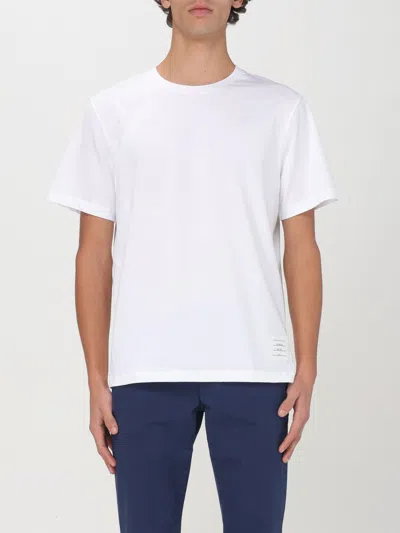 THOM BROWNE T-SHIRT THOM BROWNE MEN COLOR WHITE,F73332001