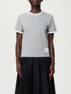 Thom Browne T-shirt  Woman Color Grey In Gray