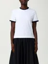 Thom Browne T-shirt  Woman Color White In White
