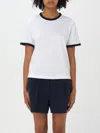 Thom Browne Cotton T-shirt In Weiss