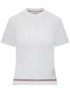 Thom Browne Logo T-shirt In White