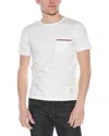 Thom Browne Rwb Pocket T-shirt In White