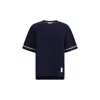 Thom Browne Men T-shirt With Iconic Bands