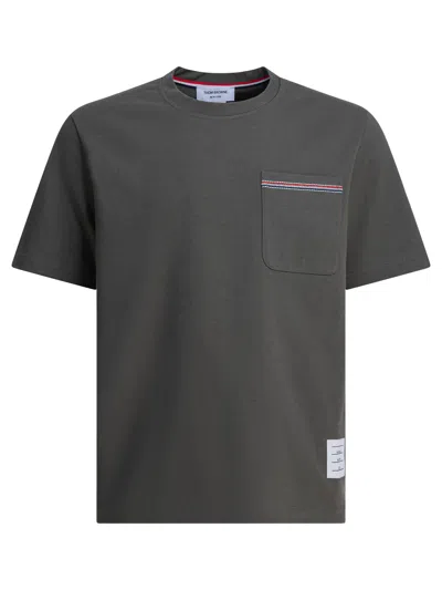 THOM BROWNE THOM BROWNE T-SHIRT WITH POCKET