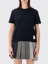 Thom Browne T Shirts And Polos Blue In Black