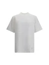 Thom Browne Men Oversized T-shirt In Gray