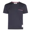 Thom Browne Jersey Cotton Short Sleeve Pocket Tee