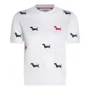 Thom Browne Cotton Milano Short Sleeved T-shirt