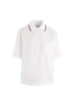 Thom Browne Rwb Seersucker Polo