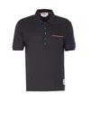 Thom Browne Collar Polo Shirt With Patch Pocket