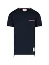 Thom Browne T-shirts And Polos In Blue