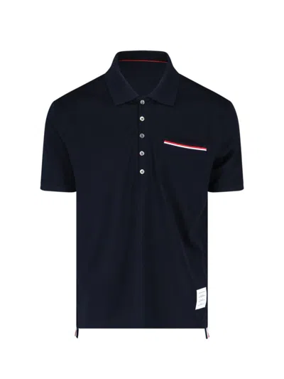 Thom Browne T-shirts And Polos In Black