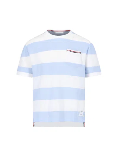 Thom Browne T-shirts And Polos In Blue