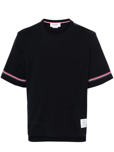 Thom Browne T-shirts And Polos In Blue