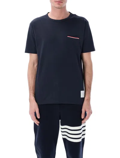 Thom Browne T Shirts And Polos Blue