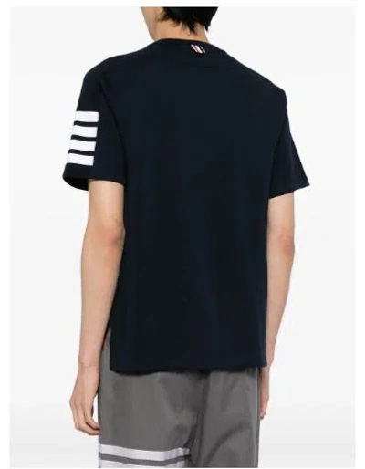 Thom Browne T-shirts And Polos In Black