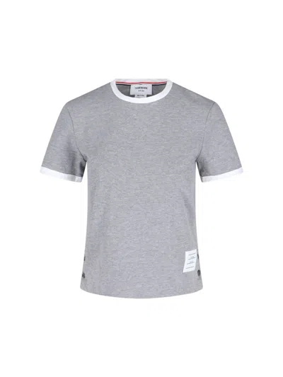 Thom Browne T-shirts And Polos In Gray