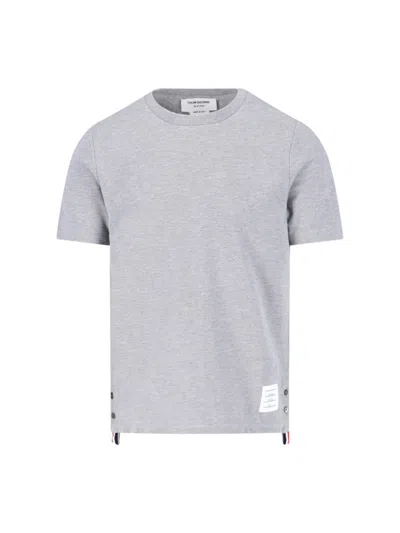 Thom Browne T-shirts And Polos In Gray
