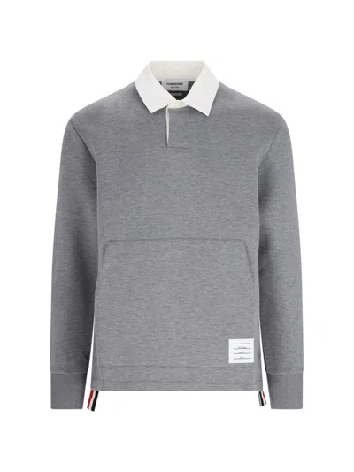 Thom Browne T-shirts And Polos In Grey