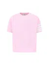 Thom Browne 4-bar" Logo T-shirt - Pink In Pink