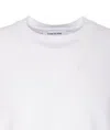 Thom Browne Classic Pique Striped T-shirt In White