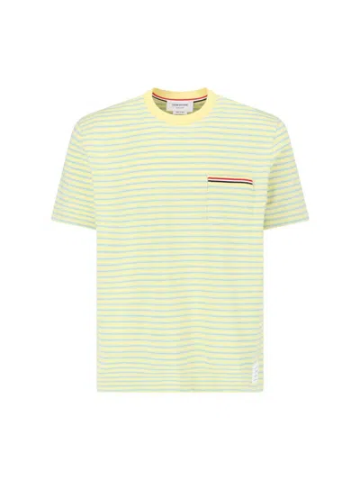 Thom Browne T-shirts And Polos In Yellow