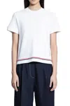 Thom Browne Cropped T-shirt In Cotton