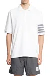 Thom Browne Man White T-shirts & Tank Tops In White