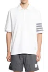 Thom Browne Man White T-shirts & Tank Tops In White