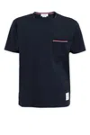 Thom Browne Jersey Cotton Short Sleeve Pocket Tee