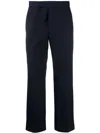 Thom Browne Tailored Cropped Trousers In Blue