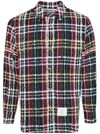 Thom Browne Multicolor Hunting Tartan Jacket In 996 Seasonal Multi