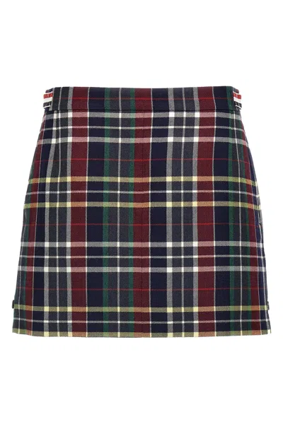 THOM BROWNE THOM BROWNE TARTAN TWILL SKIRT
