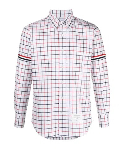 THOM BROWNE THOM BROWNE CHECKED SHIRT