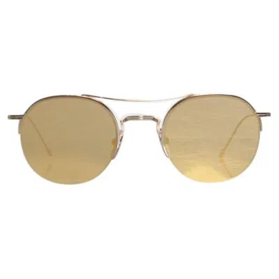 Pre-owned Thom Browne , Tb 903 A T Gld 49 Sunglasses In Sand