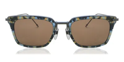 Thom Browne Thom Marronie Tb-916/s 02 Occhiali Da Sole Tartarugatishell Per Uomo