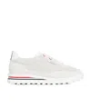 Thom Browne Tech Runner Low-top Sneakers In White