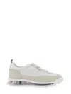 Thom Browne Runner Lace Loops Sneakers In White