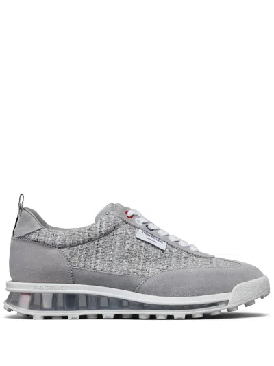 Thom Browne Tech Runner Sneakers In 灰色