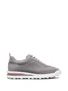 Thom Browne Tech Runner Sneakers In Gray