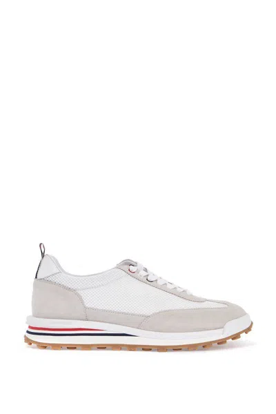 Thom Browne Tech Runner Sneakers In White