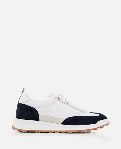 Thom Browne Tech Runner Sneakers In White
